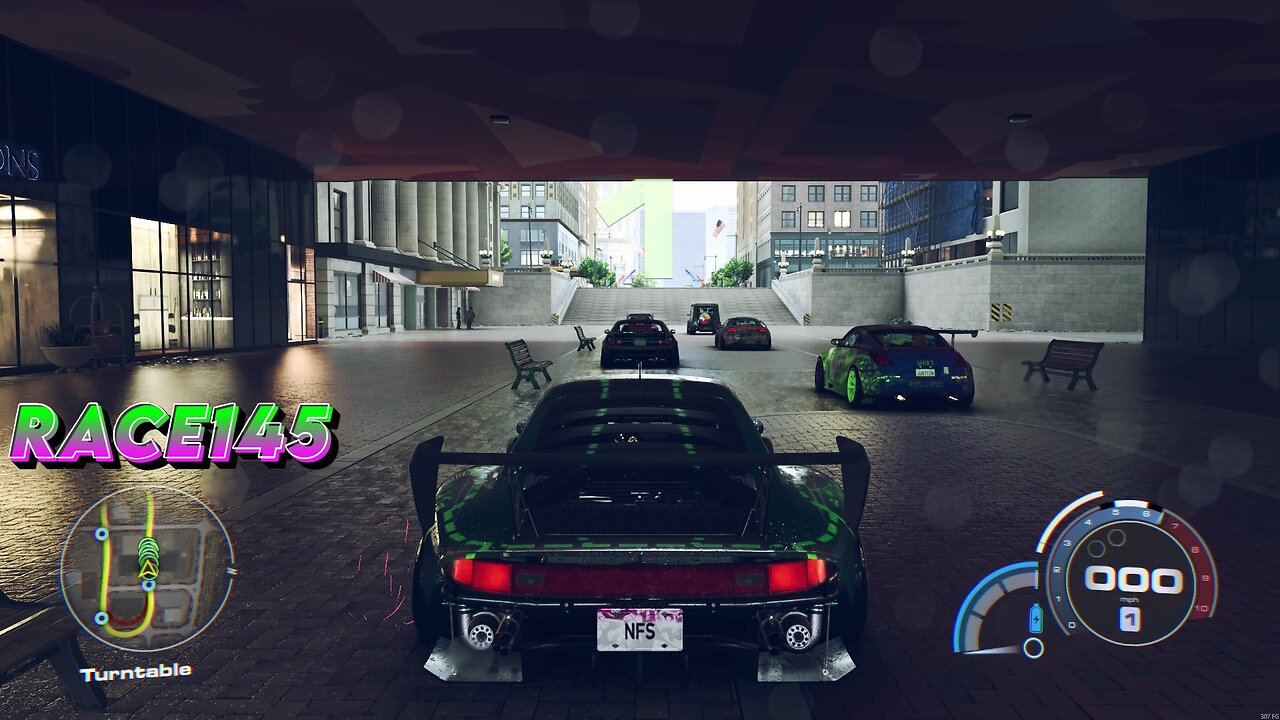 Race145 Street Race TurnTable Need For Speed Unbound