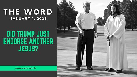 Did Trump Just Endorse Another Jesus?