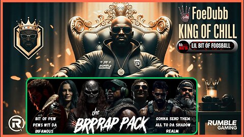 🏰KINGDOM MENU: 🏈FRIDAY FOOSBALL 🎮PEW PEW CUSTOMS WIT DA BRRRAP PACK DILLY DILLY