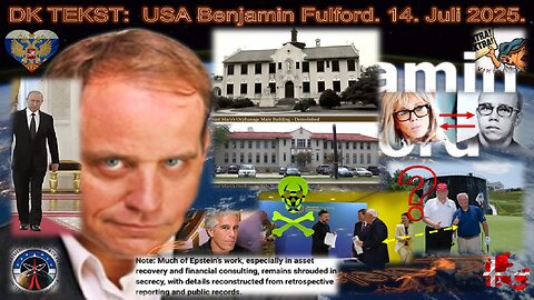 DK. Q + Tekst. B. Fulford. Fra 14. Juli 2025. 1.52.00 t. (att.ppr).