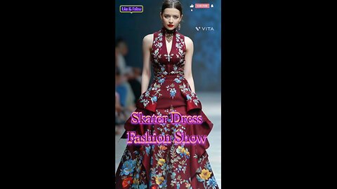 Skater Dress Fashion Show