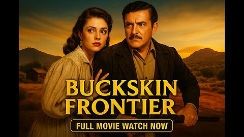 Buckskin Frontier (1943) – Richard Dix | Railroad Western Drama | Full Movie