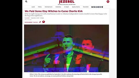 SITO JEZEBEL COMMISSIONÒ E RESE PUBBLICHE UNA SERIE DI MALEDIZIONI CONTRO KIRK PRIMA DELLA SUA MORTE