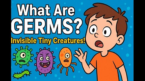 🦠 What Are Germs? – The Invisible Tiny Creatures Around Us | Curious Cub 🦠