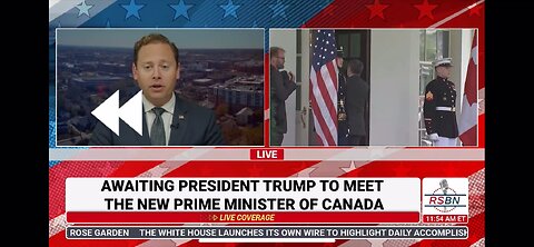 President Trump meeting premier of Canada