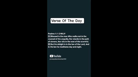 Verse Of The Day