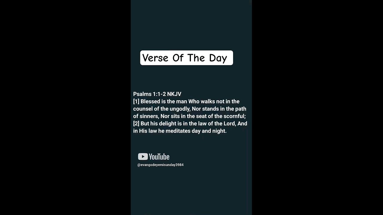 Verse Of The Day
