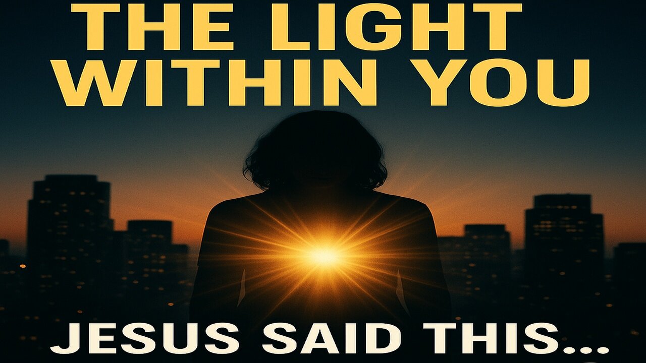 ✨ The Light Within You | Jesus’ Words Brought to Life ✨