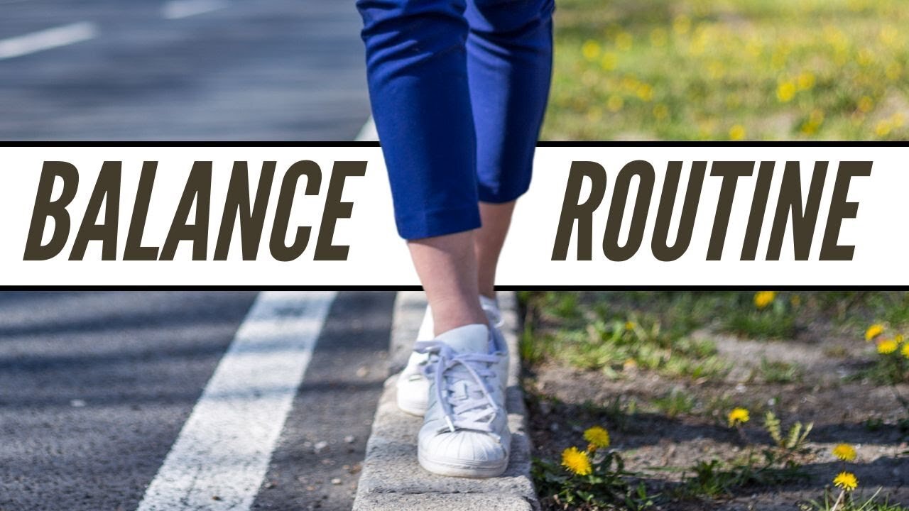 Top Balance Exercises for Seniors 70+ (Only 1 Min/Day)