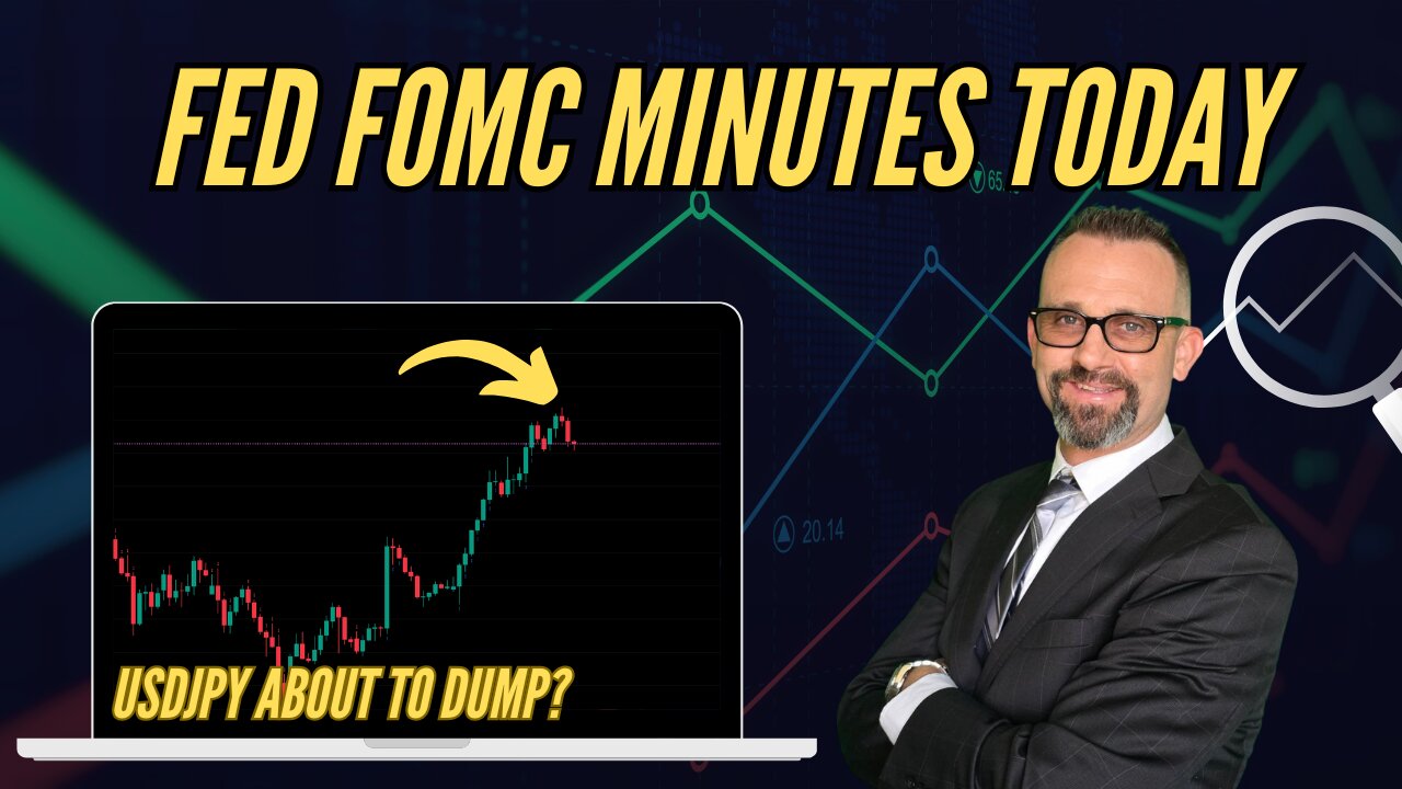$FED $FOMC Minutes Today, $USDJPY about to CRASH?