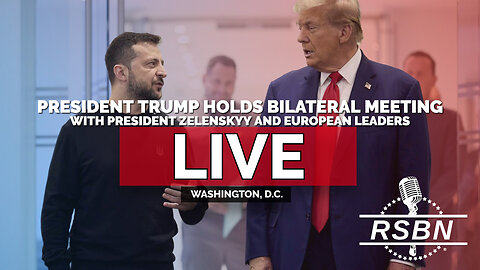 LIVE REPLAY: Pres. Trump Holds Bilateral Meeting with Pres. Zelenskyy and European Leaders - 8/18/25
