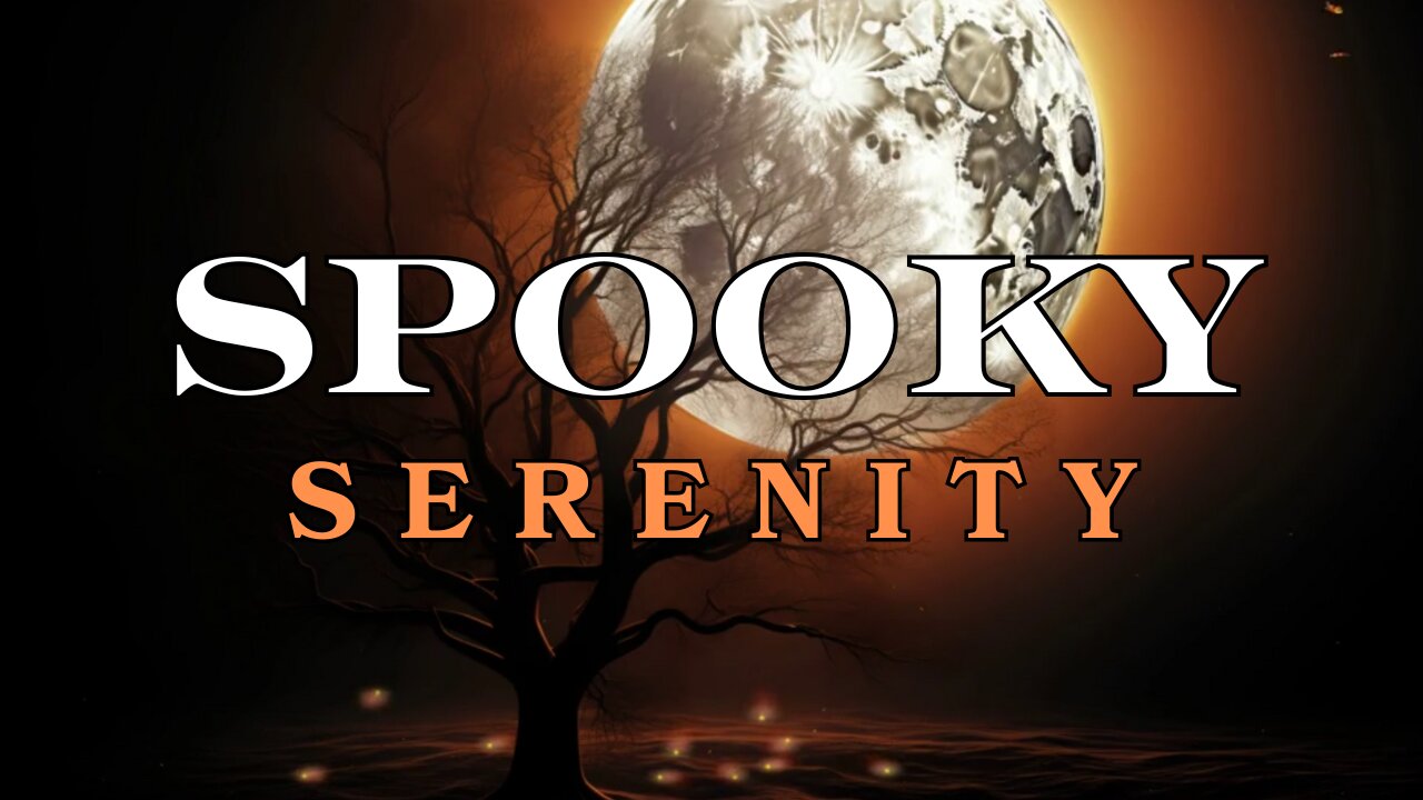 Chill and Unwind with Halloween Ambience | Haunted Tree Full Moon