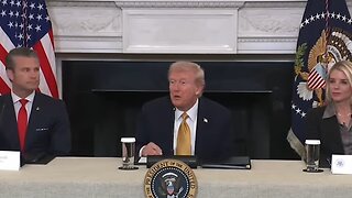 Trump Has Awkward Exchange With French Reporter, Asks Bondi, ‘Will You Please Answer That?’