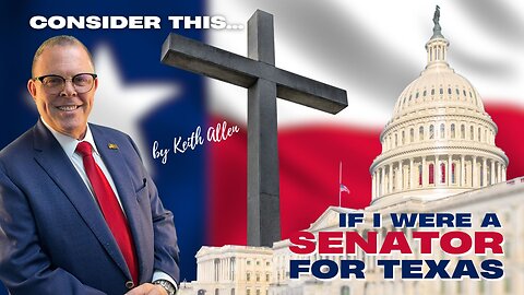 Consider this... “If a were a Senator for Texas”