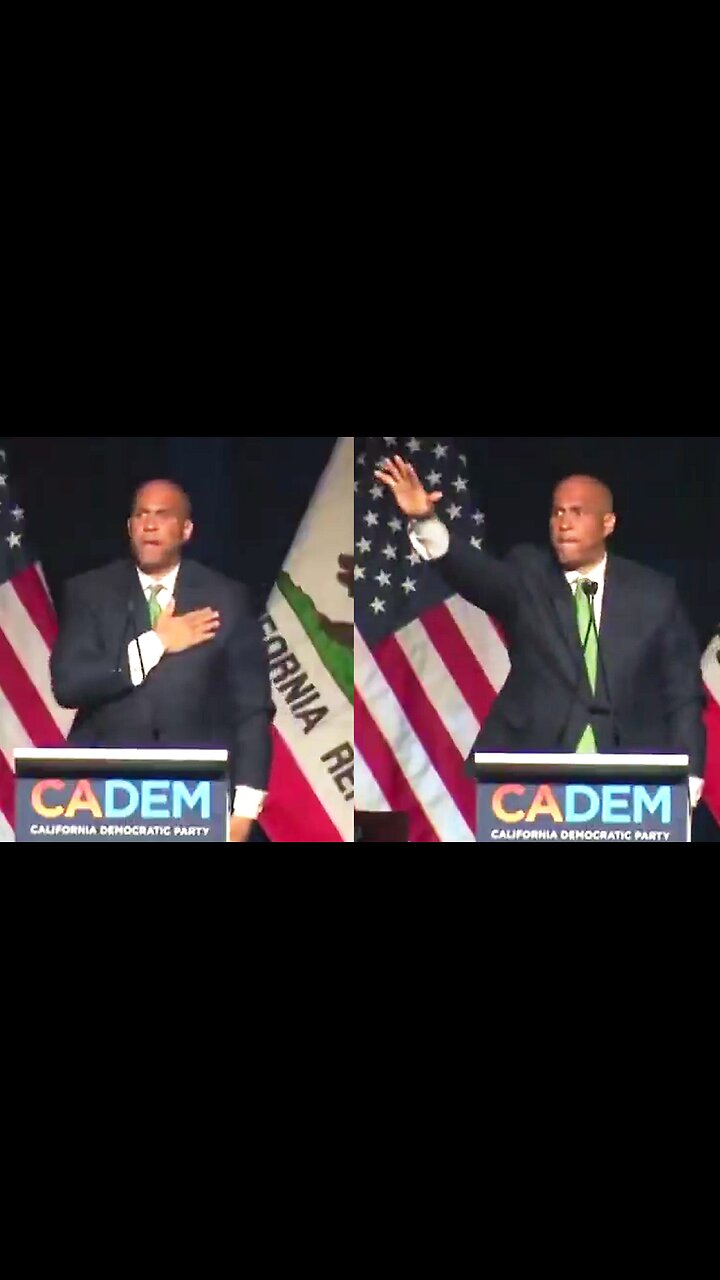 SENATOR COREY BOOKER IS DEMOCRACIES VOICE FOR THE GENOCIDE OF INNOCENT CHILDREN HE TOOK ALMOST 900K FROM AIPAC