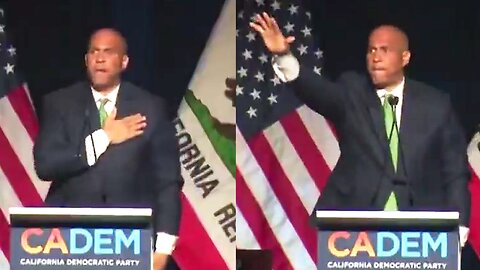 SENATOR COREY BOOKER IS DEMOCRACIES VOICE FOR THE GENOCIDE OF INNOCENT CHILDREN HE TOOK ALMOST 900K FROM AIPAC