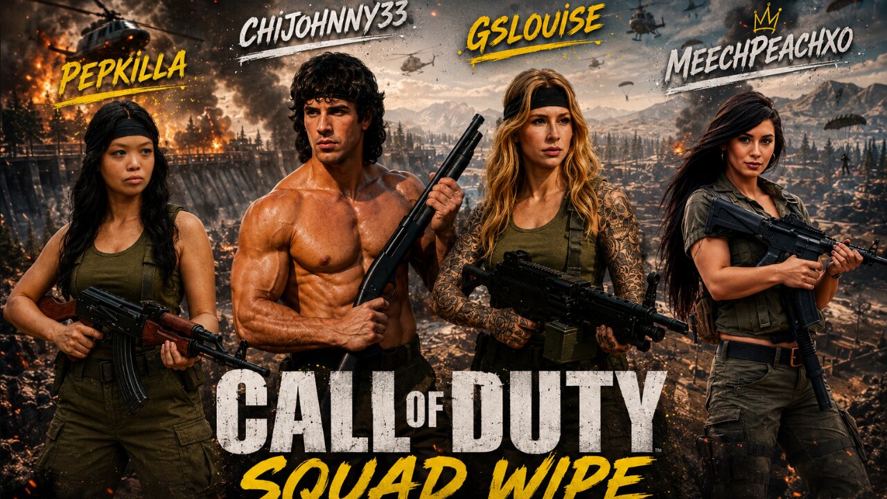 Warzone with the squad!!