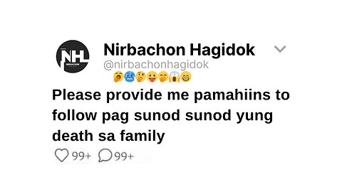Please provide me pamahiins to follow pag sunod sunod yung death sa family