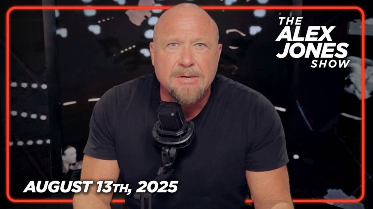 THE ALEX JONES SHOW - 8/13/2025: DC Insiders Confirm Indictments Of Deep State Obama Coup Plotters WILL Happen! Meanwhile, Democrats Go All-In On The Hoax That Trump Is Establishing Martial Law! PLUS, Canadian Man Fined Over $28K For Walking In The Park D