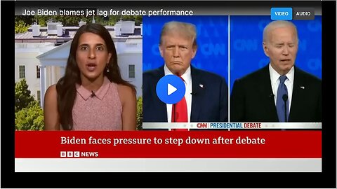 "Biden Attributes Less-Than-Stellar Performance to Jet Lag"