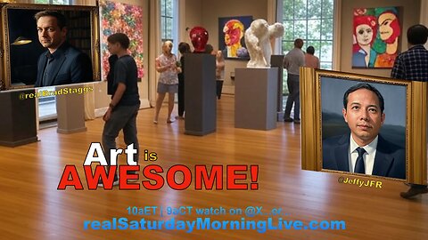 Art Is Awesome - Saturday Morning Live! w/ Jeff Fisher & Brad Staggs 032225