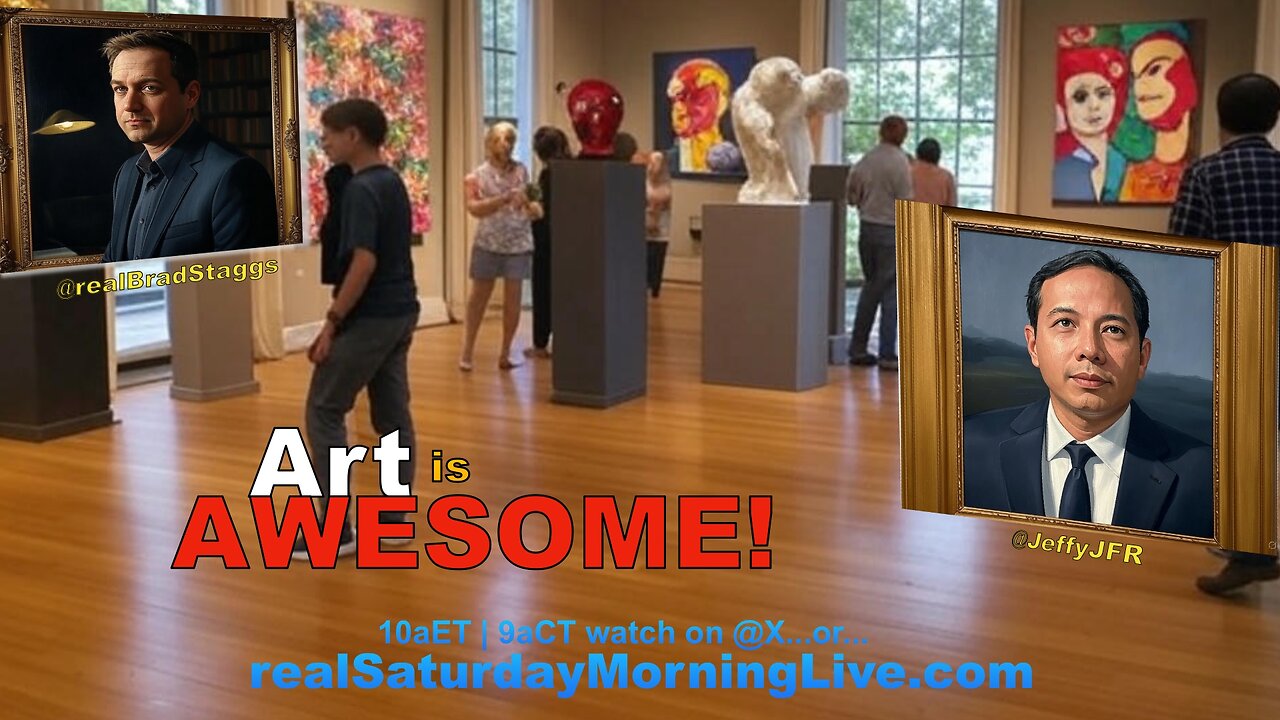 Art Is Awesome - Saturday Morning Live! w/ Jeff Fisher & Brad Staggs 032225