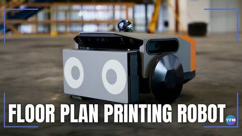 This robot prints floor plans to speed up construction