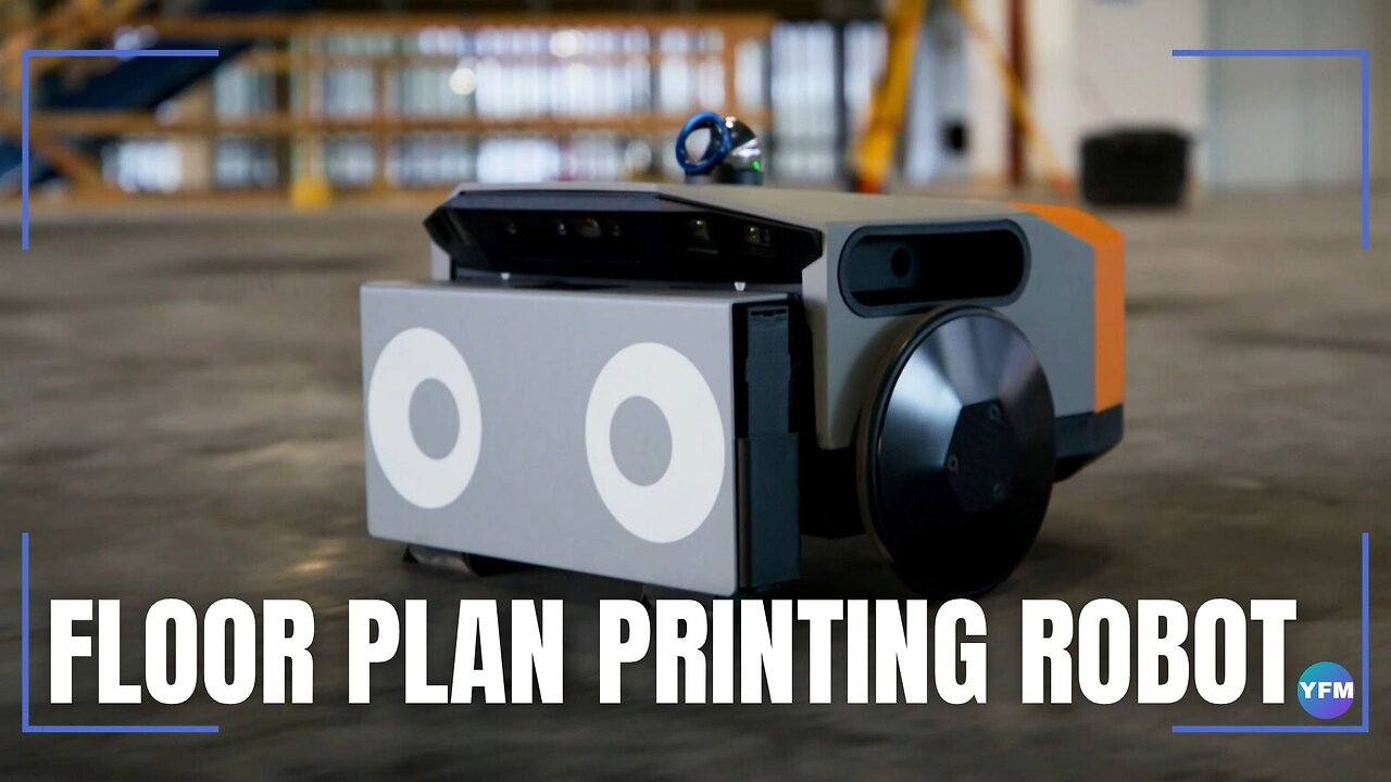 This robot prints floor plans to speed up construction