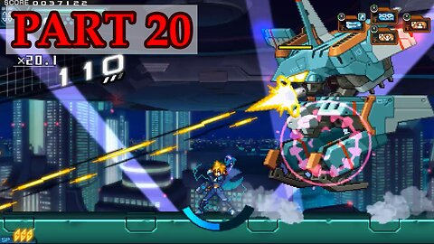 Let's Play - Azure Striker Gunvolt 2 (Trilogy Enhanced version) part 20