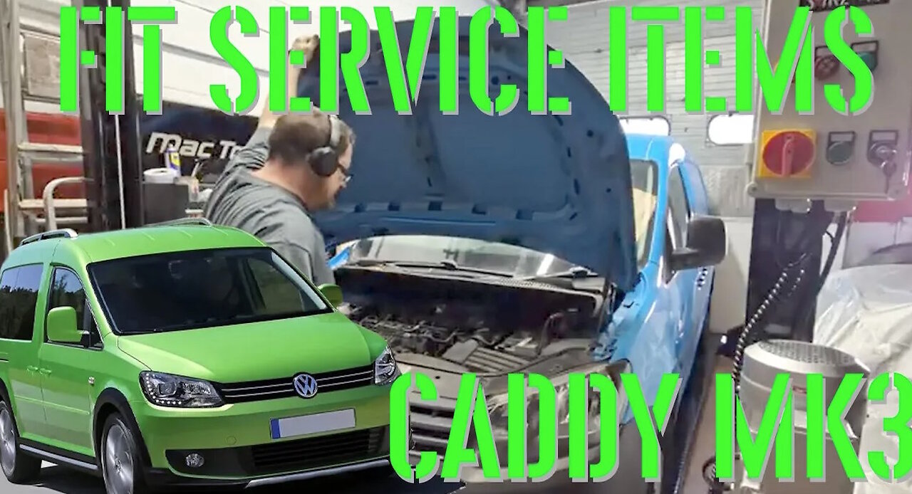VW Caddy Mk3 Maintenance! Replacing All Key Service Items (2004–2015)
