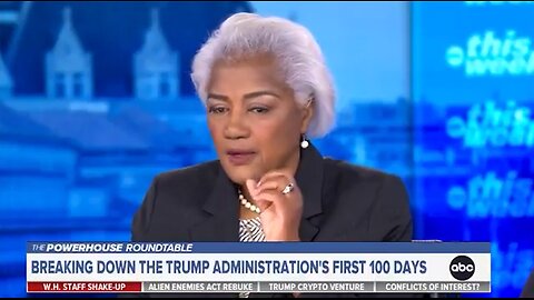 Donna Brazile Calls Trump "Disrupter In Chief"