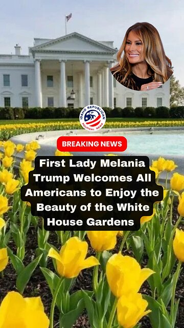 First Lady invites Americans to White House Garden