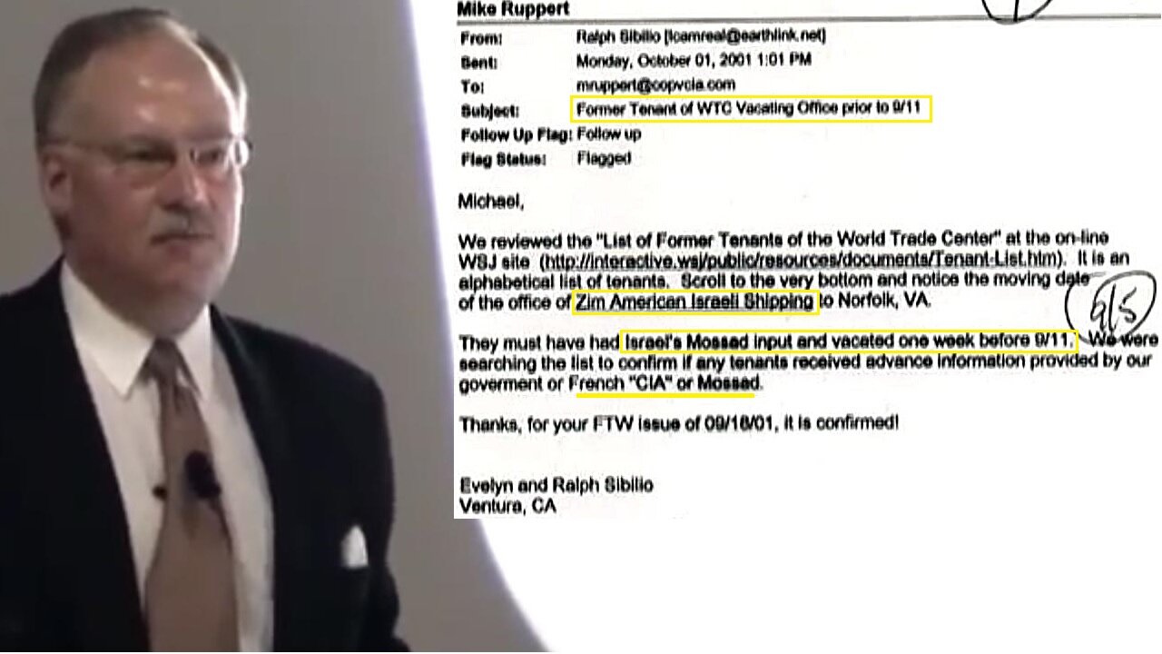 THE TRUTH AND LIES OF 9-11 (2001) and much more ~ Mike C Ruppert (11.28.2001)