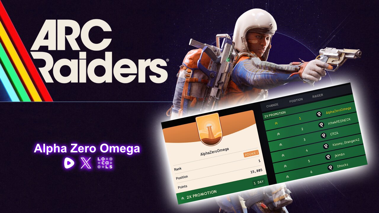 ARC Raiders - Become number 1 in Ranked. EASY! | 🚨Rumble Takeover🚨