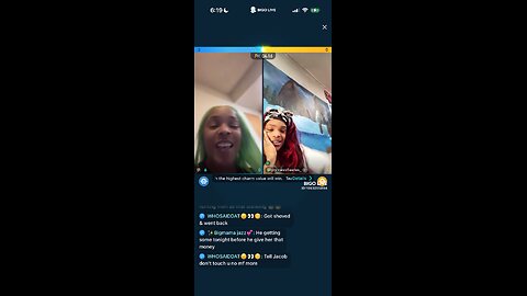 FLAWLESS MEEKA AND FLAWLESS PRINCESS LINED SHANTEL WENT TO LA ? BIGO LIVE