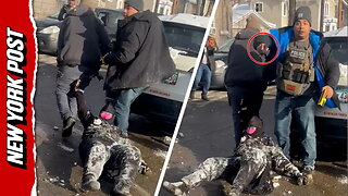 'Let her go!' federal agents drag woman across street as anti-ICE protest explodes