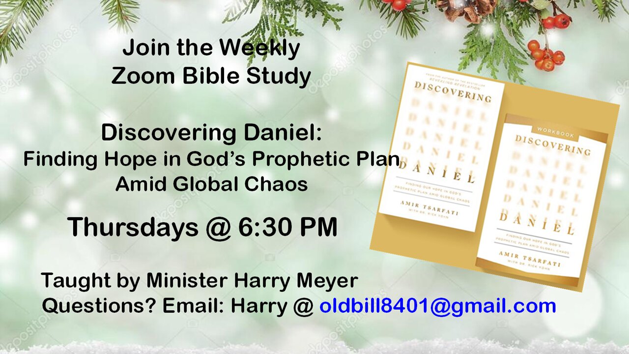 Discovering Daniel - Chapter1, Part 1 - 12/11/25