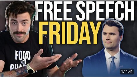 Ian Carroll ~ Free Speech Friday: Who shot Charlie Kirk?