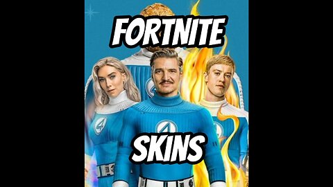 FANTASTIC FOUR FORTNITE SKINS #news #fortnite #fantasticfour #marvel #disney