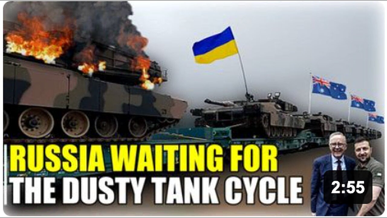 Australian supplied Abrams tanks to Ukraine just to be destroyed by Russia!