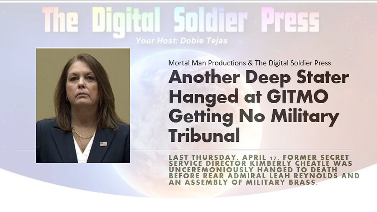 Another Deep Stater Hanged at GITMO Getting No Military Tribunal