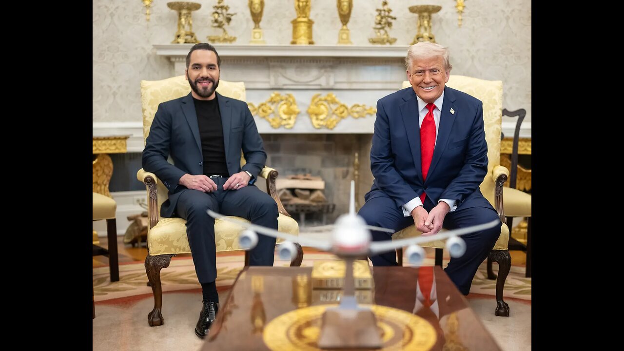 Bukele y Trump se reúnen en Washington