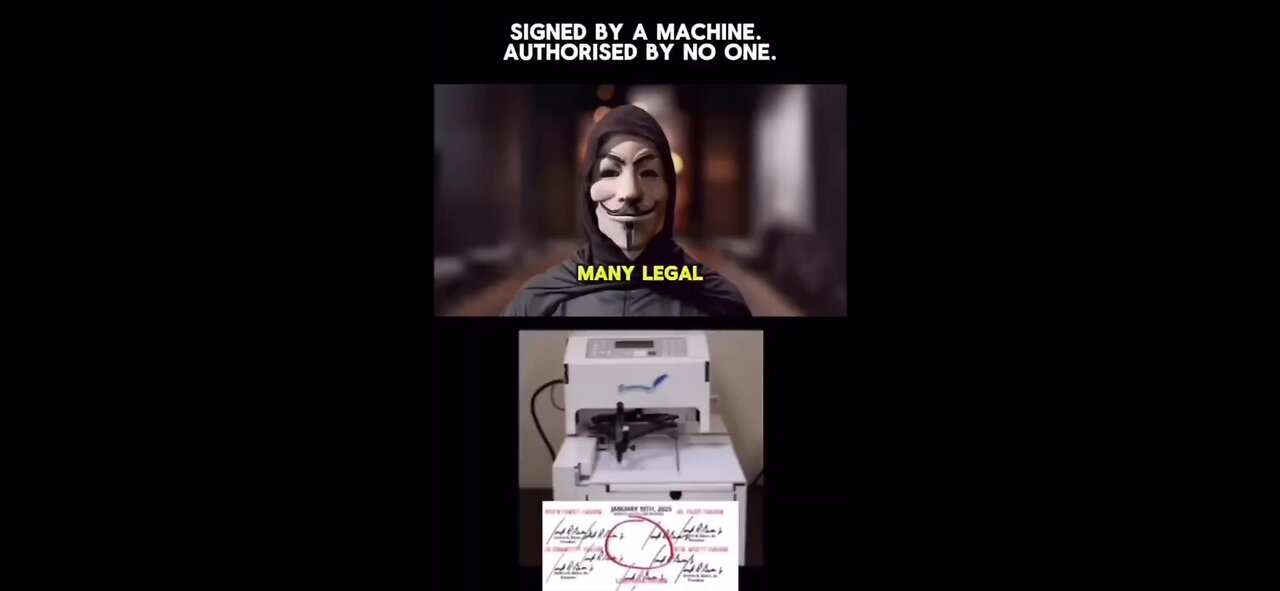 AMERICA WAS HIJACKED? No Authorizations AUTOPEN? - ROGUE ACTORS