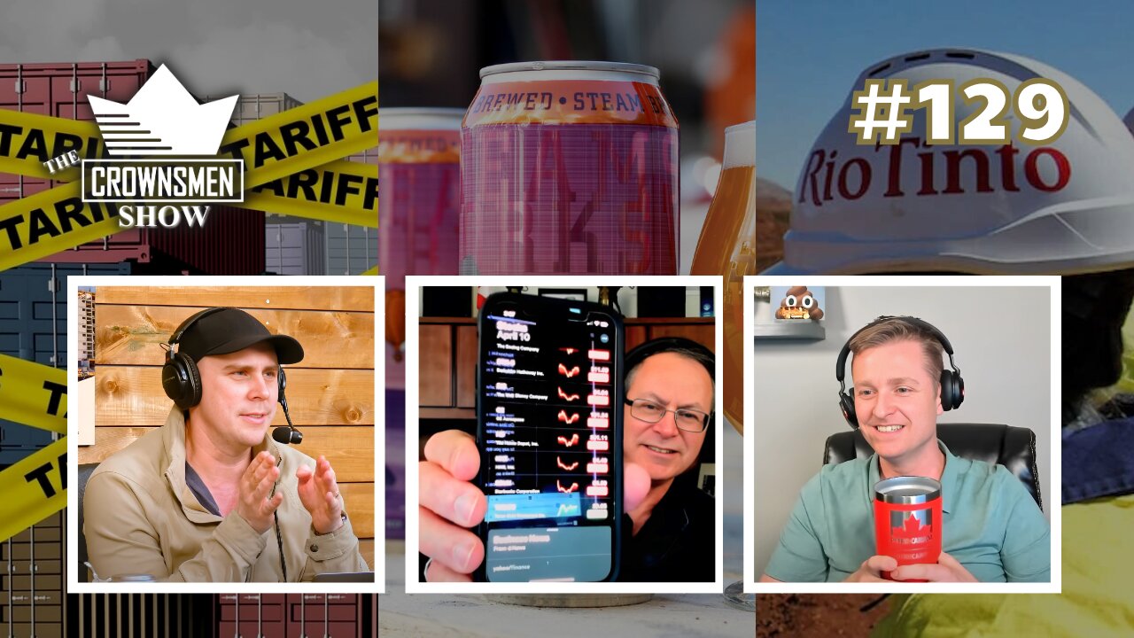 TCS 129: SB's Hazy Pale Ale + Tariff Chaos, Cementation’s Viral Moment, & Rio Tinto Pre-Show