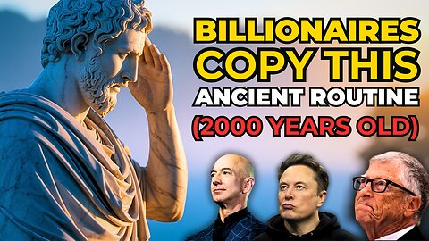 The 2000-Year-Old Morning Routine Billionaires Secretly Copy (Marcus Aurelius's Stoic Power)