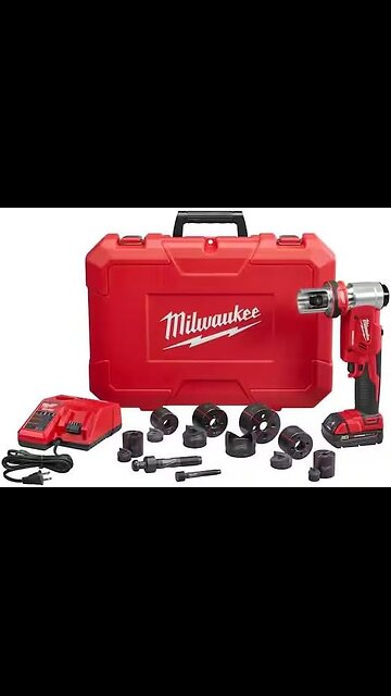 Milwaukee 2677-21 M18 FORCE LOGIC 6T Knockout Tool 1/2" - 2" Kit