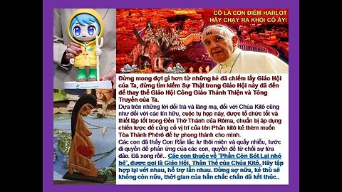 Đừng Tìm Kiếm Sự Thật Trong Giáo Hội Này, Đến Để Thay Thế Hội Thánh Công Giáo Tông Truyền..