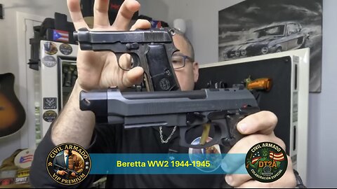 Beretta 1934 vs 1935: historia y diferencias reales de la Segunda Guerra Mindial WW2