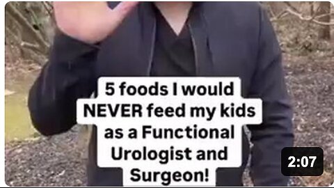 Surgeon Exposes Bayer's Poisonious Glysophate in Our Food