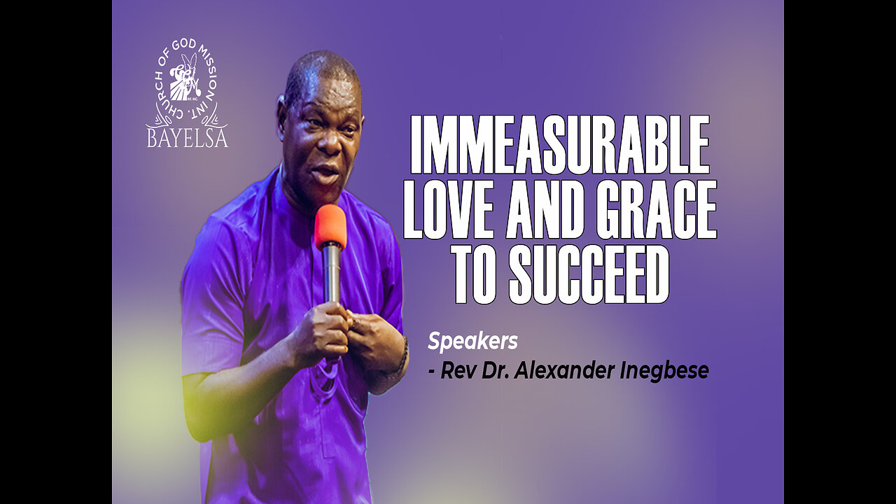 FOCUS ON CHRIST FOR IMMENSURABLE LOVE AND GRACE TO SUCCEED||REV. DR. ALEXANDER||POWERFULL MESSAGE